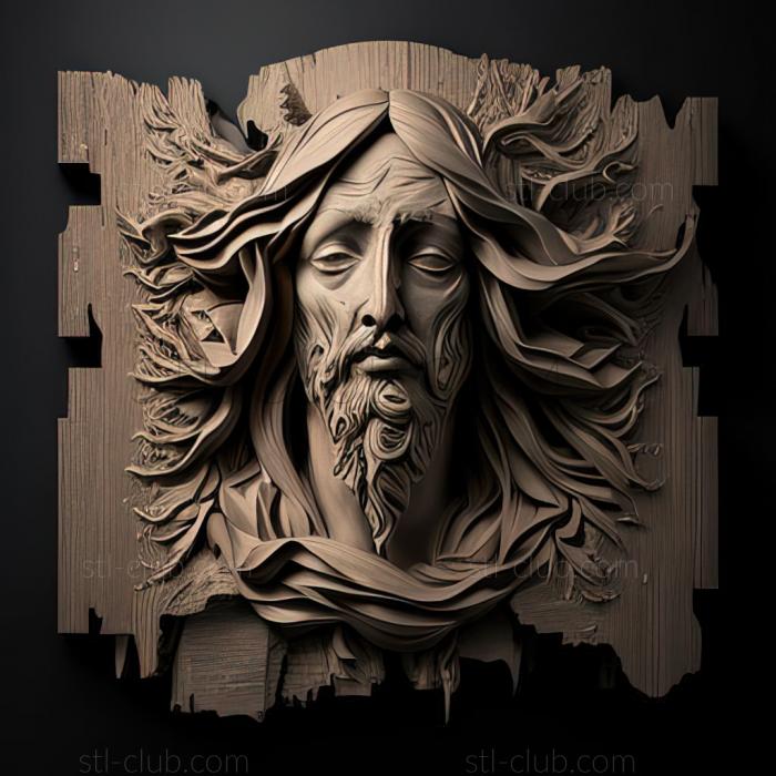 3D model st jesus (STL)